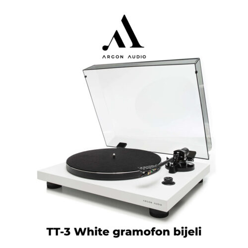 Argon Audio TT-3 White gramofon bijeli