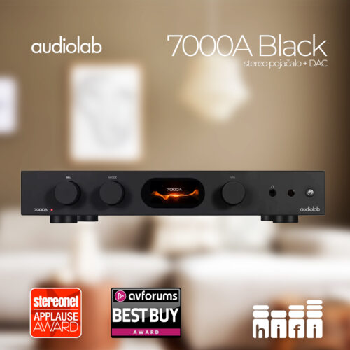 Audiolab 7000A Black stereo pojačalo + DAC