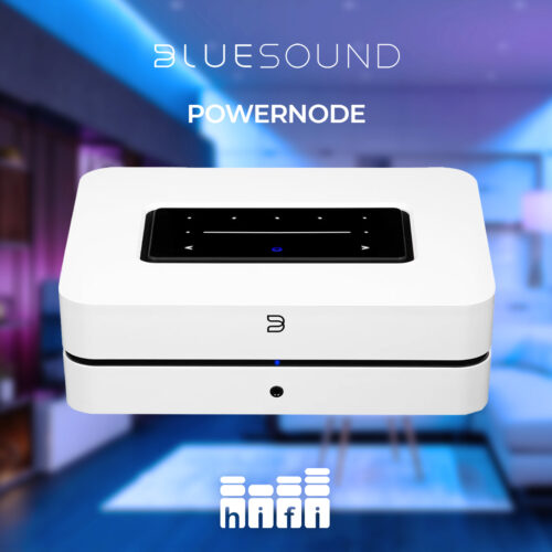 Bluesound POWERNODE White Streaming Amplifier