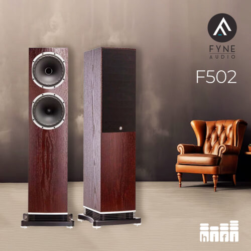 Fyne Audio F502 Dark Oak floorstand zvučnici (par)
