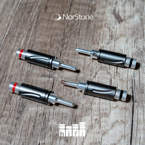 NorStone Banana Plugs BLS500 Silver konektori za zvučnike (4 kom)