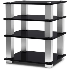 NorStone-stalak-SQUARE-HIFI-Black-690mm-1.webp