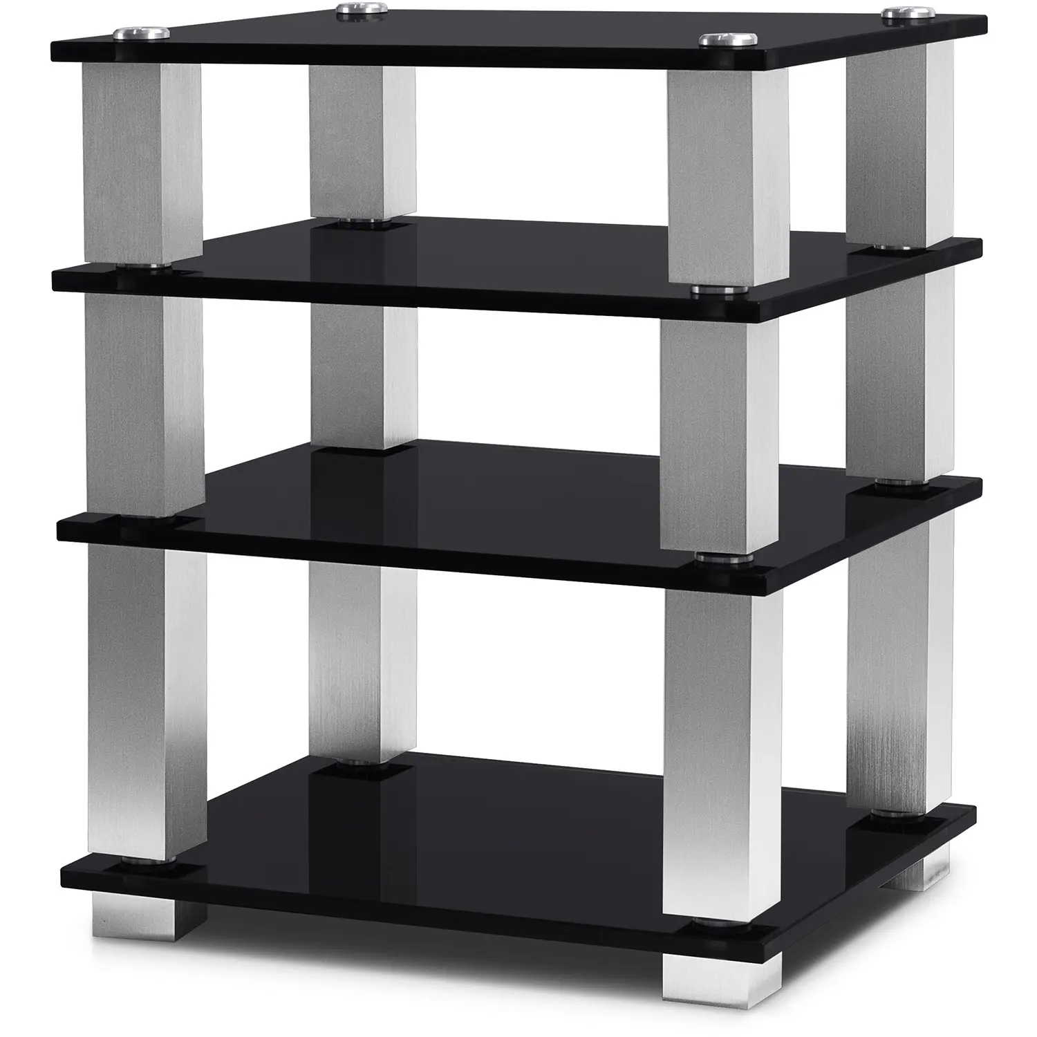 NorStone-stalak-SQUARE-HIFI-Black-690mm-1.webp