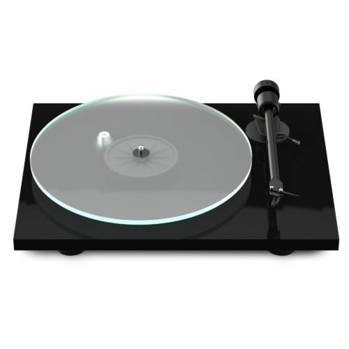 Pro-Ject T1 High Gloss Black OM5E gramofon