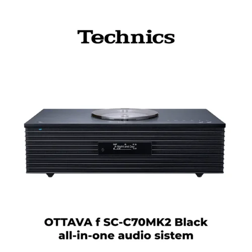 Technics OTTAVA f SC-C70MK2 Black all-in-one audio sistem