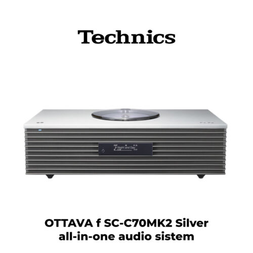 Technics OTTAVA f SC-C70MK2 Silver all-in-one audio sistem
