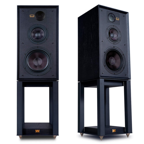 Wharfedale LINTON Heritage Black Oak sa stalcima (par)