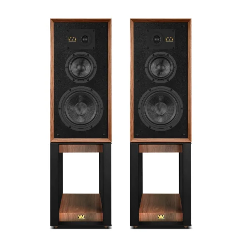 Wharfedale SUPER LINTON Walnut zvučnik sa stalcima (par)